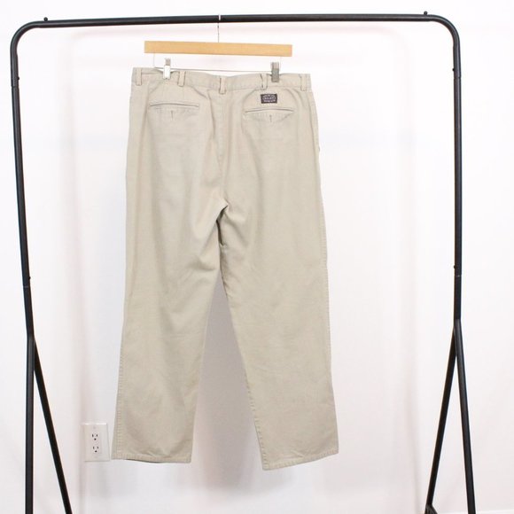 *Riley Khaki Straight Leg Pant - Picture 4 of 6